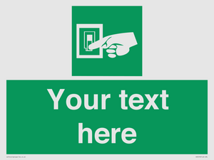 Custom Light Switch Sign